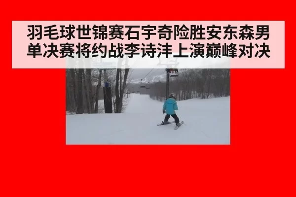 羽毛球世锦赛石宇奇险胜安东森男单决赛将约战李诗沣上演巅峰对决